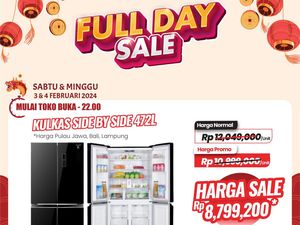 Cuma di Transmart Full Day Sale! Kulkas Didiskon sampai Rp 3,2 Juta