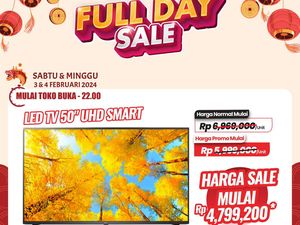 Banjir Diskon! Beli TV di Transmart Full Day Sale Bisa Hemat Sampai Rp 4 Juta