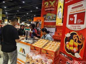 Bank Mega Gelar Penukaran Poin, Jeruk Ponkam 2 Kg Cuma Rp 1 Bank Mega Gelar Penukaran Poin, Jeruk Ponkam 2 Kg Cuma Rp 1