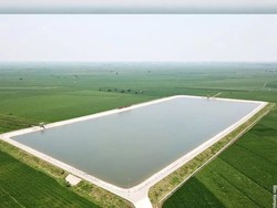 Telan Biaya Rp 32,4 Miliar, Intip Indahnya Embung Wanakaya di Indramayu