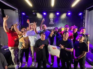 Komika Praz Teguh Deklarasi Dukung Prabowo-Gibran, Disaksikan Andre Rosiade