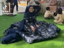 Pernikahan Viral Tema Pasar Malam, Cateringnya dari Pedagang Makanan