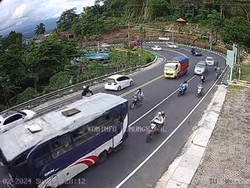 Jalur Jogja-Wonosari Sore Ini Ramai, Harap Jaga Jarak saat Berkendara!