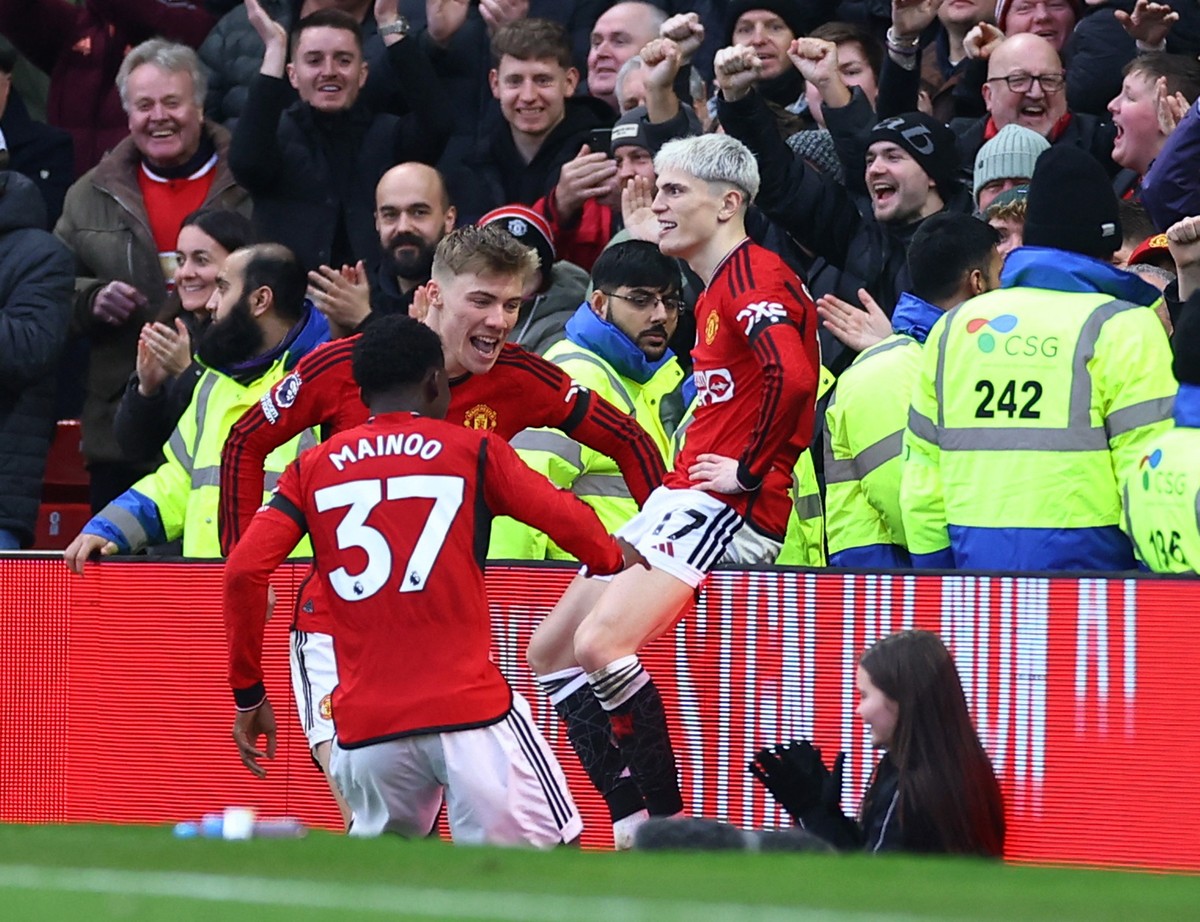 Manchester United mengalahkan West Ham 3-0 di lanjutan Liga Inggris. (Foto: REUTERS/CARL RECINE)