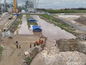 Pekerja Proyek Terseret Arus Banjir di Cilegon Ditemukan Tewas