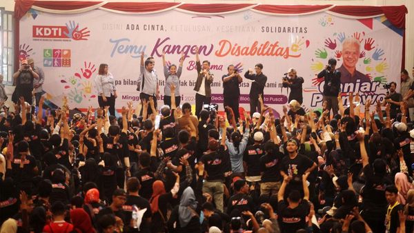 Temu Kangen Penyandang Disabilitas Pendukung Ganjar-Mahfud