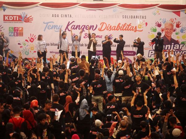 Temu Kangen Penyandang Disabilitas Pendukung Ganjar-Mahfud