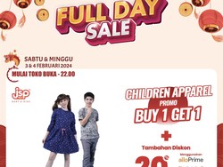 Transmart Full Day Sale! Baju Anak Murah Banget