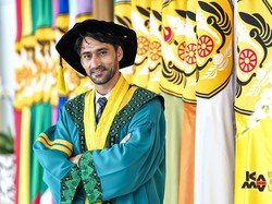 Kiat Pria Afghanistan Lulus S2 Unpad 1,5 Tahun, Buat 7 Jurnal & IPK 4