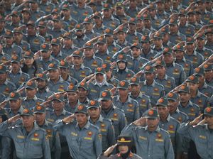 1.712 Satlinmas Siap Amankan TPS di Kediri