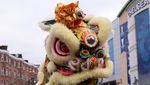 Barongsai di Kandang Chelsea