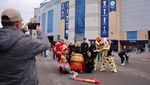 Barongsai di Kandang Chelsea
