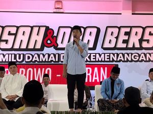 Gibran Hadiri Deklarasi Alumni Ponpes Al Falah, Minta Doa Kelancaran