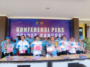 Polisi Amankan 20 Orang Terlibat Narkoba di Banggai, Sabu 79,50 Gram Disita