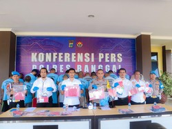Polisi Amankan 20 Orang Terlibat Narkoba di Banggai, Sabu 79,50 Gram Disita