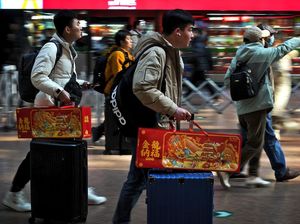 Derita Jutaan Warga Tiongkok yang Mudik Saat Imlek