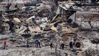 Potret Kehancuran Akibat Kebakaran Hutan di Chile