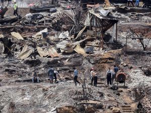 Potret Kehancuran Akibat Kebakaran Hutan di Chile Potret Kehancuran Akibat Kebakaran Hutan di Chile