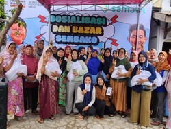 Relawan Samawi Sosialisasikan Visi-misi Prabowo-Gibran di Depok