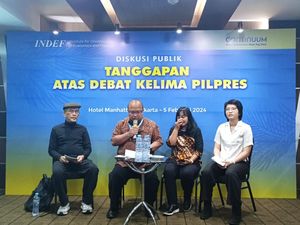 Debat Kelima Pilpres 2024 Minim Sanggahan, INDEF: Kita Kena Prank Nasional! Debat Kelima Pilpres 2024 Minim Sanggahan, INDEF: Kita Kena Prank Nasional!