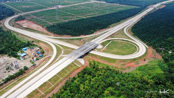 Tol Trans Sumatera Tahap I Sepanjang 972 Km Beres 2024