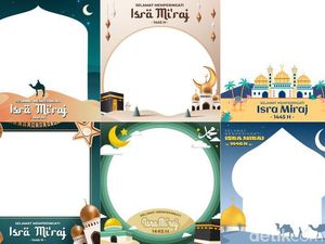 25 Twibbon Isra Miraj 2024 Terbaru dan Gratis, Unduh di Sini!