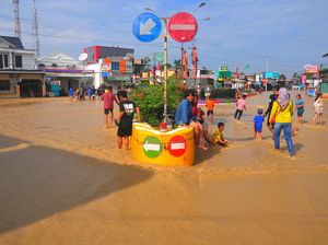Penampakan Banjir Terjang Grobogan Penampakan Banjir Terjang Grobogan