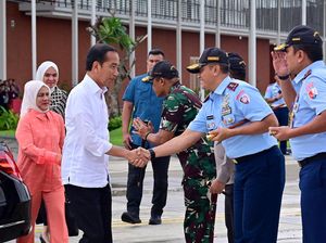 Didampingi Iriana, Jokowi Bertolak ke Medan