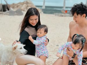 8 Gaya Felicya Angelista Main di Pantai Banjir Pujian, Tetap Sopan & Tertutup