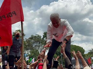 Ganjar Minta Pendukungnya Berani: Saya Dengar Ada yang Mulai Diganggu