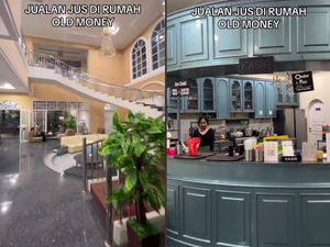 Gokil! Rumah Mewah Ini Dijadikan Tempat Jualan Jus Buah Gokil! Rumah Mewah Ini Dijadikan Tempat Jualan Jus Buah