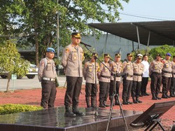 Kapolres Bengkalis Minta Anak Buah Netral Selama Pemilu 2024