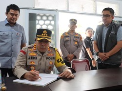 Polisi Ajak Warga Pekanbaru Datang ke TPS-Ciptakan Pemilu Damai, Ini Triknya