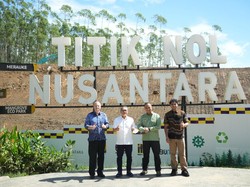 Mendag Zulhas Keliling IKN Bareng Arsitek Asing