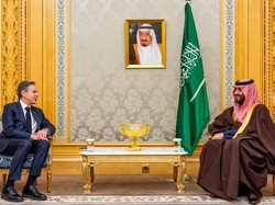 Menlu AS Temui Putra Mahkota Arab Saudi di Riyadh, Bahas Apa?