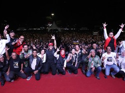 Meriah! Pesta Rakyat Ganjar-Mahfud di Sidoarjo Diramaikan NDX AXA-Tipe-X