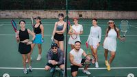 Cantik Maksimal, Gaya Pevita, Dian Sastro & Anya Geraldine Main Tenis Bareng
