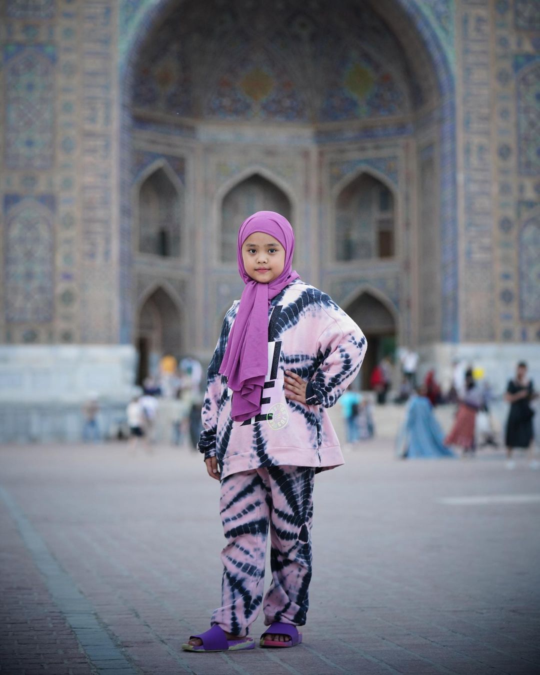 Potret Maryam Anak Oki Setiana Dewi