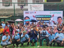 Relawan Samawi Sosialisasikan Visi Misi Prabowo-Gibran ke Warga Tambora