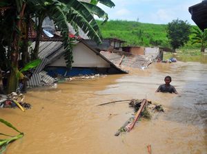Banjir di Grobogan Rendam Ribuan Rumah Warga