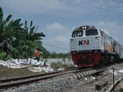 Kondisi Terkini Jalur Grobogan yang Bikin Sejumlah Perjalanan Kereta Dibatalkan