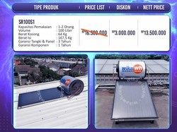 Jangan Lewatkan Edisi Terbatas Pemanas Air Wika Swh 100L