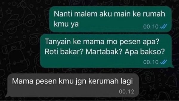 10 Chat Kocak Calon Mertua, Bikin Dag dig dug!