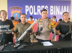 Polres Binjai Tangkap 15 Begal, Beraksi 39 Kali-9 Masih Pelajar