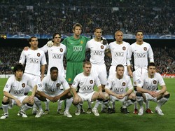 Ronaldo, Tevez, dan Rooney di antaranya turut membantu MU menjuarai Liga Champions 2008. Foto: AP/Victor R. Caivano