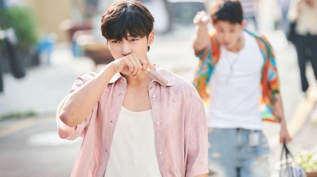 Drama Korea Mr. Plankton (2024) Woo Do-hwan sebagai Hae-jo dalam drama Korea Mr. Plankton (2024)(Netflix)