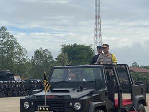 Pesan Kabaharkam ke Personel Amankan Pemilu: Jaga Kesehatan-Gunakan SOP