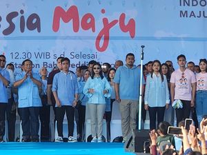 Prabowo-Gibran Kampanye di Sumut, Bobby hingga Kaesang Ikut Hadir