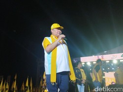 Airlangga di Kampanye Akbar: Prabowo-Gibran Lanjutkan Program Jokowi