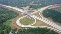 Penampakan Tol Diresmikan Jokowi Bareng Menteri PUPR Ad Interim Budi Karya